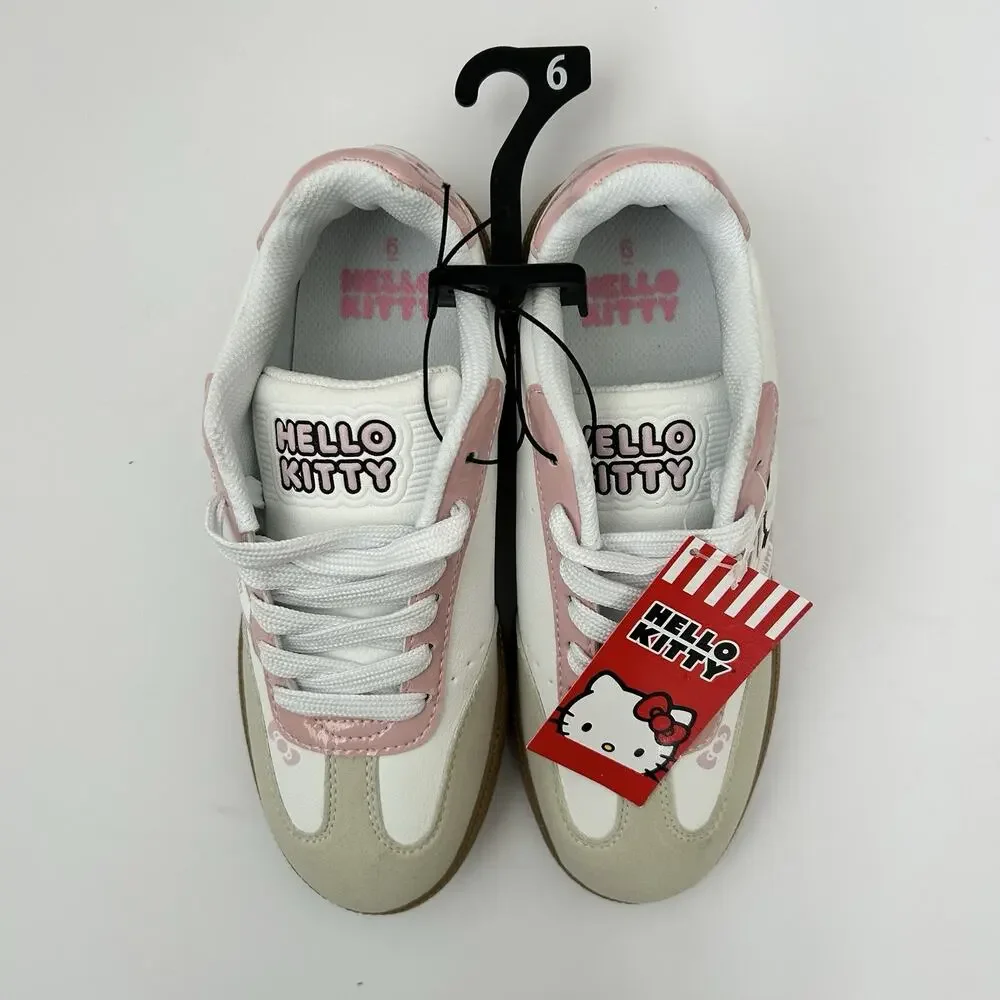 Hello Kitty Sneakers Women Size 6 (Women 6 = Youth Size 4.5) Terrace Gum Sole - Picture 2 of 8